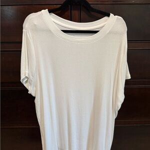 a new day White Short Sleeve Tee